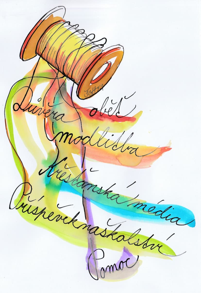 Obrázek pro SB Camille Ferron – aneb co visí  na  niti